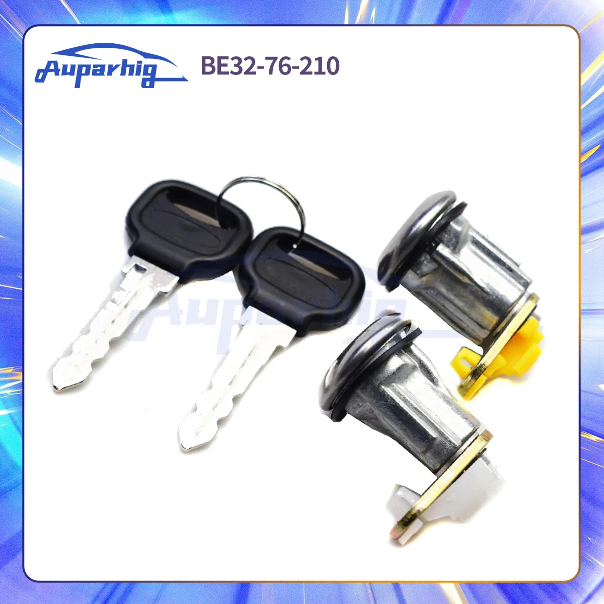 

BE32-76-210 BE32-76-220 2PCS Door Lock Keys Left & Right For Mazda B2000 1982-1993 B2200 1987-1993 B2600 88-93 Ford Festiva