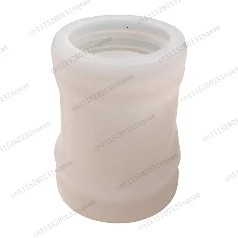 Luxury Flower Pot Pen Holder Home Decoration Flower Arrangement Ornament Gypsum Cement Resin Candle Silicone Mold