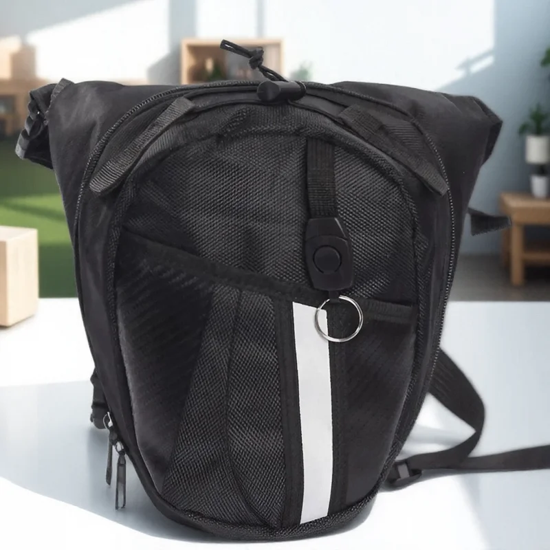 

Multifunctional Outdoor Leg Bag Motorcycle Waist Pack Unisex Fanny Thigh Belt Bike Bag for Cycling Hiking Travel Storage