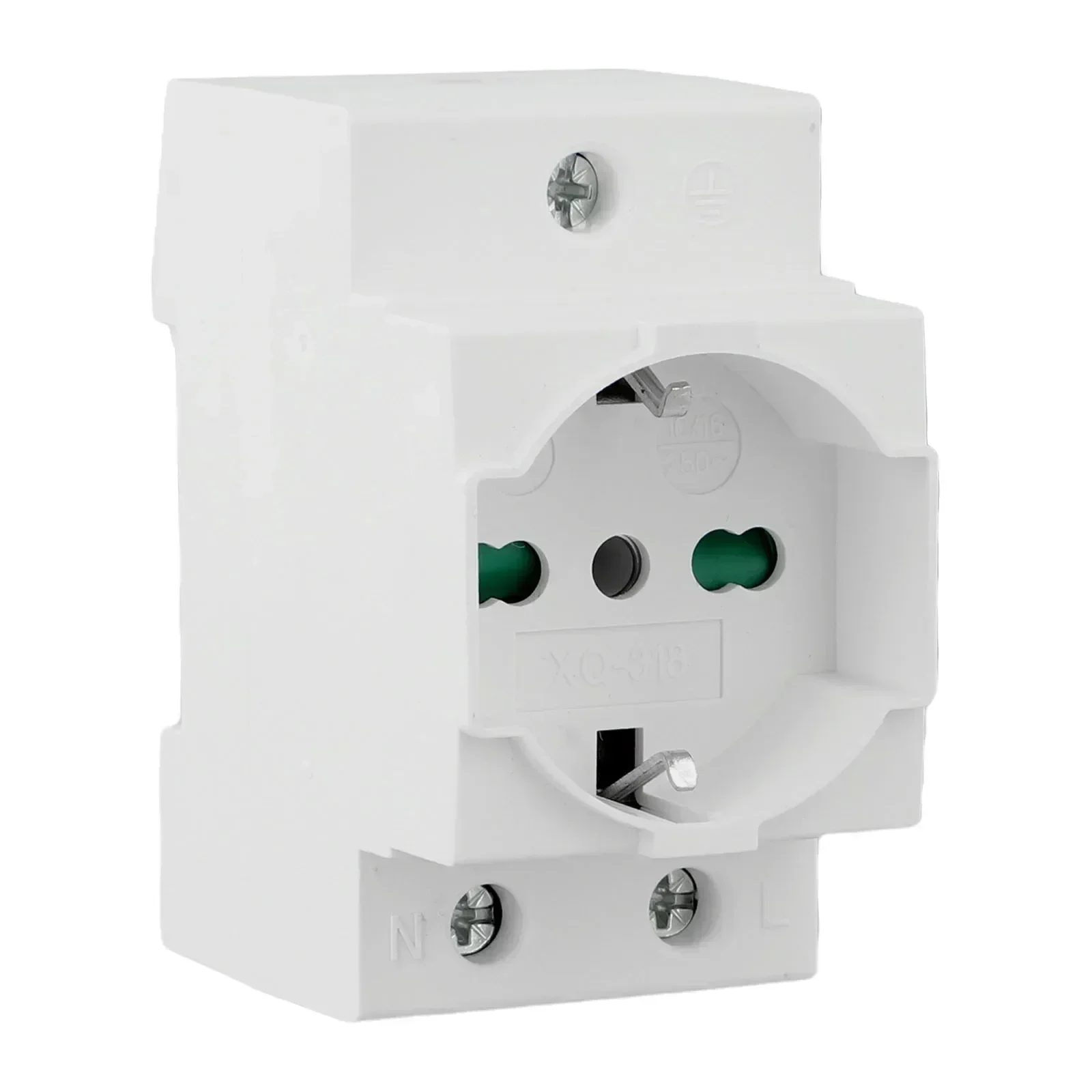 1PC DIN Rail Socket AC 220V-Stabilizer Automatic Surge Protector Voltage Relay Socket US/EU/FR/UK/ZA/IT-Plug Electrical Tool