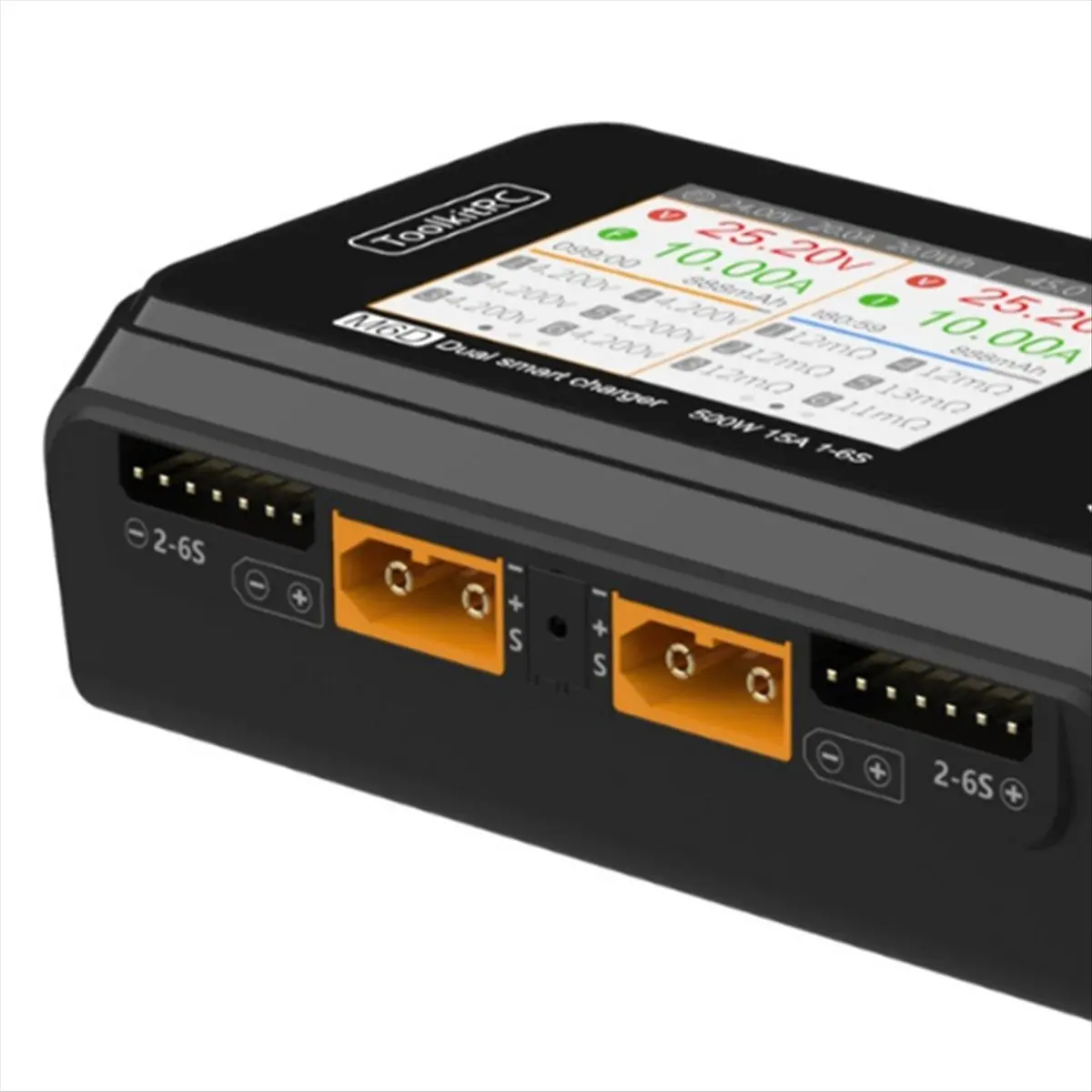 【♮•▲Today-Only!】 M6D 500W DC Dual Channel Mini Smart Rechargeable Lithium Battery Discharger for Toy Aircraft
