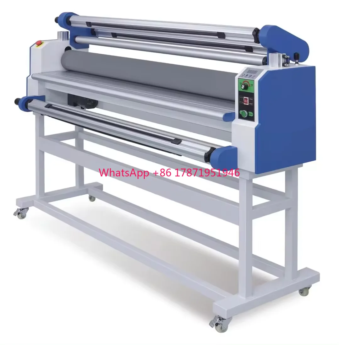 

Best quality 63inch 1600mm 160cm 1.6m semi automatic electric manual roll cold laminating machine