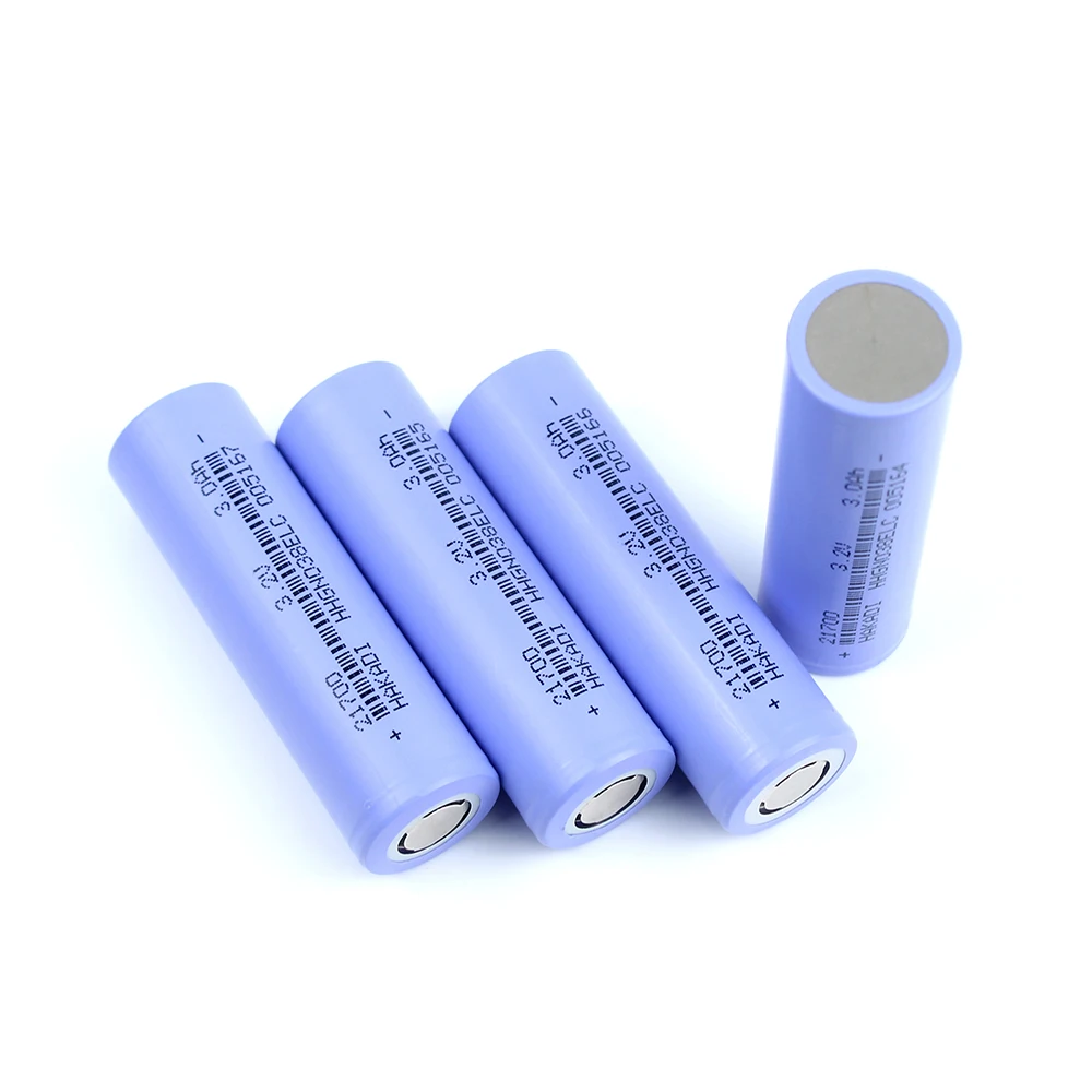 HAKADI Lifepo4 21700 3.2V 3000mah Recahrgeable Batteries Long Cycle Life For DIY 12V 24V 48V Solar Energy Storage Ebike Scooter