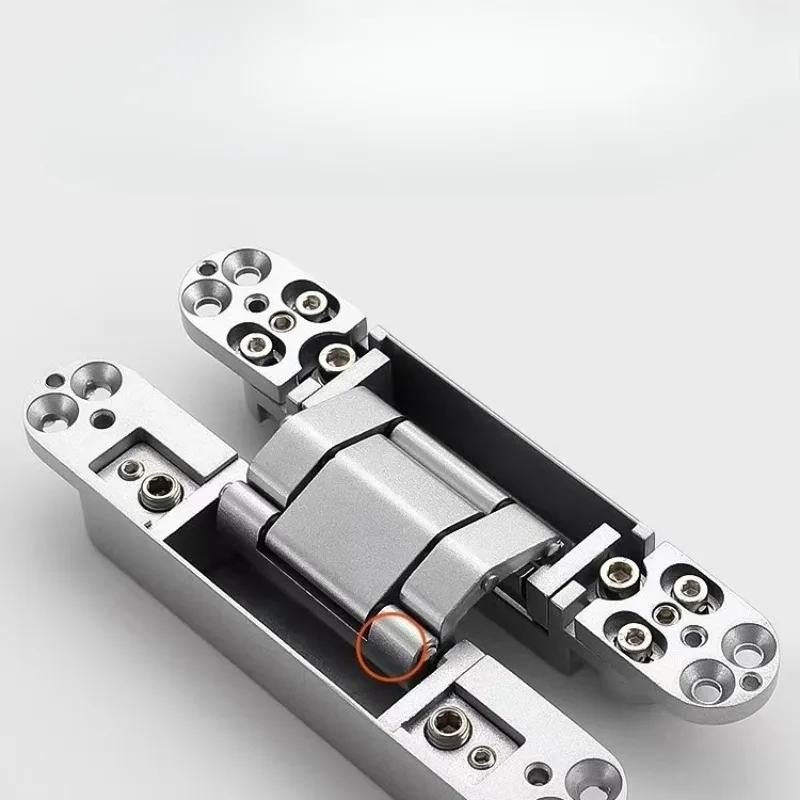 

2PCS Invisible Hinges, Hidden Door Hinges, Hidden Adjustable Cross Wooden Door Outward Opening Hidden