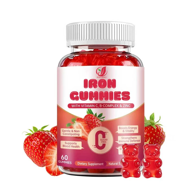 

Iron Ore Supplements Are Beneficial for Overall Health. 60 Gummies