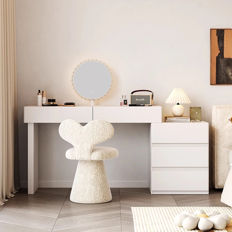 

Modern Minimalist Vanity Table Trendy Classic Beauty Premium Vanity Table Aesthetic With Storage Meuble Chambre Furniture