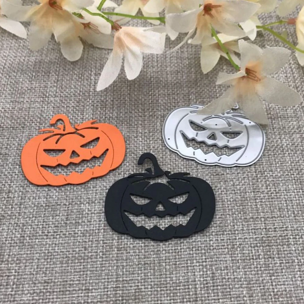 Halloween pumpkin head Metal Cutting Dies Stencils Die Cut for DIY Scrapbooking Album Paper Card Embossing