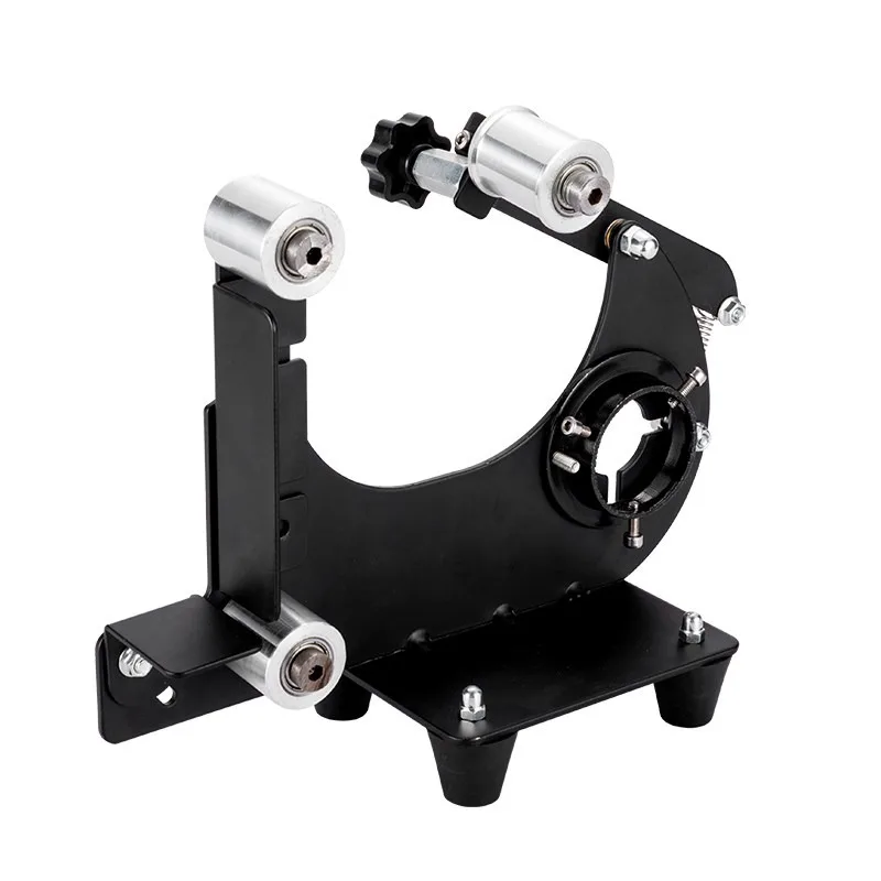 Hot Sale M10 Multifunctional Desktop Sanding Belt Machine Angle Grinder 220v Polishing Machine Belt Conversion Rack Sanding Grin