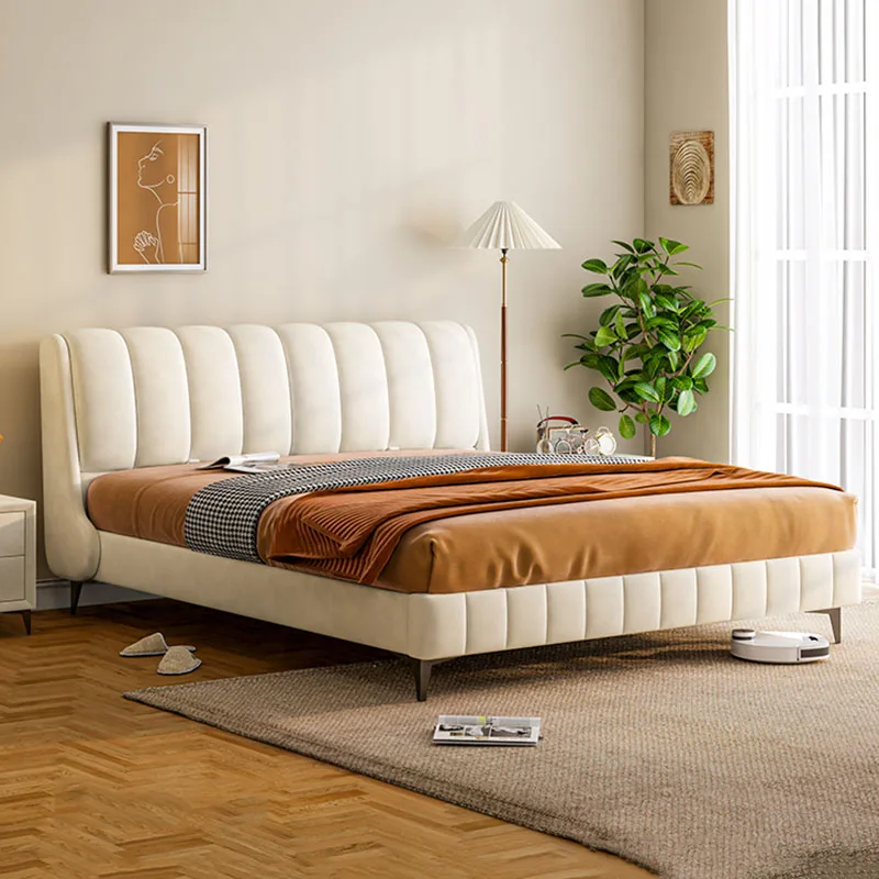 Minimalist King Size Bed Wood Multifonction Storage Bedroom Bed Modern Lounge Camas Y Muebles Para El Hogar Luxury Furniture