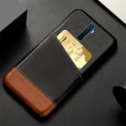 Oppo Realme X2 Pro 케이스 용 케이스 Oppo Realme X2 Pro 케이스 용 혼합 스플 라이스 PU 가죽 신용 카드 홀더 커버