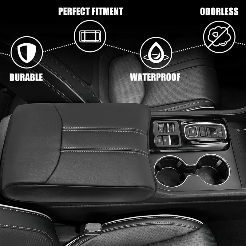 Copertura della scatola del bracciolo del cuscino della console centrale per Honda Pilot 2023 2024, accessori per pezzi di ricambio della protezione del cuscino della console centrale