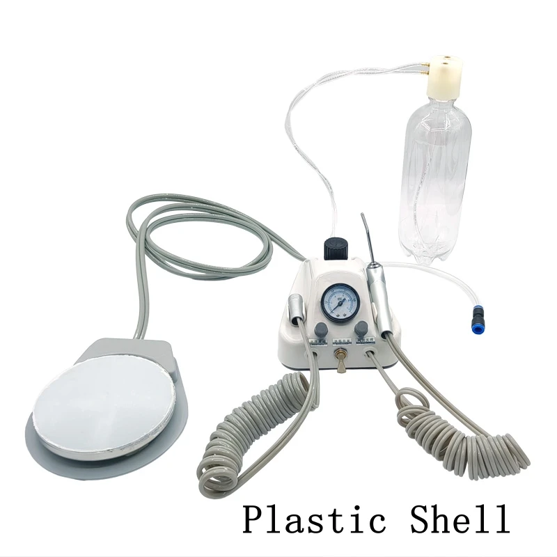 Dental Portable Turbine Small Tooth Preparation Machine Low Speed Handpiecem Mini Simple Practice Oral Polishing Machine