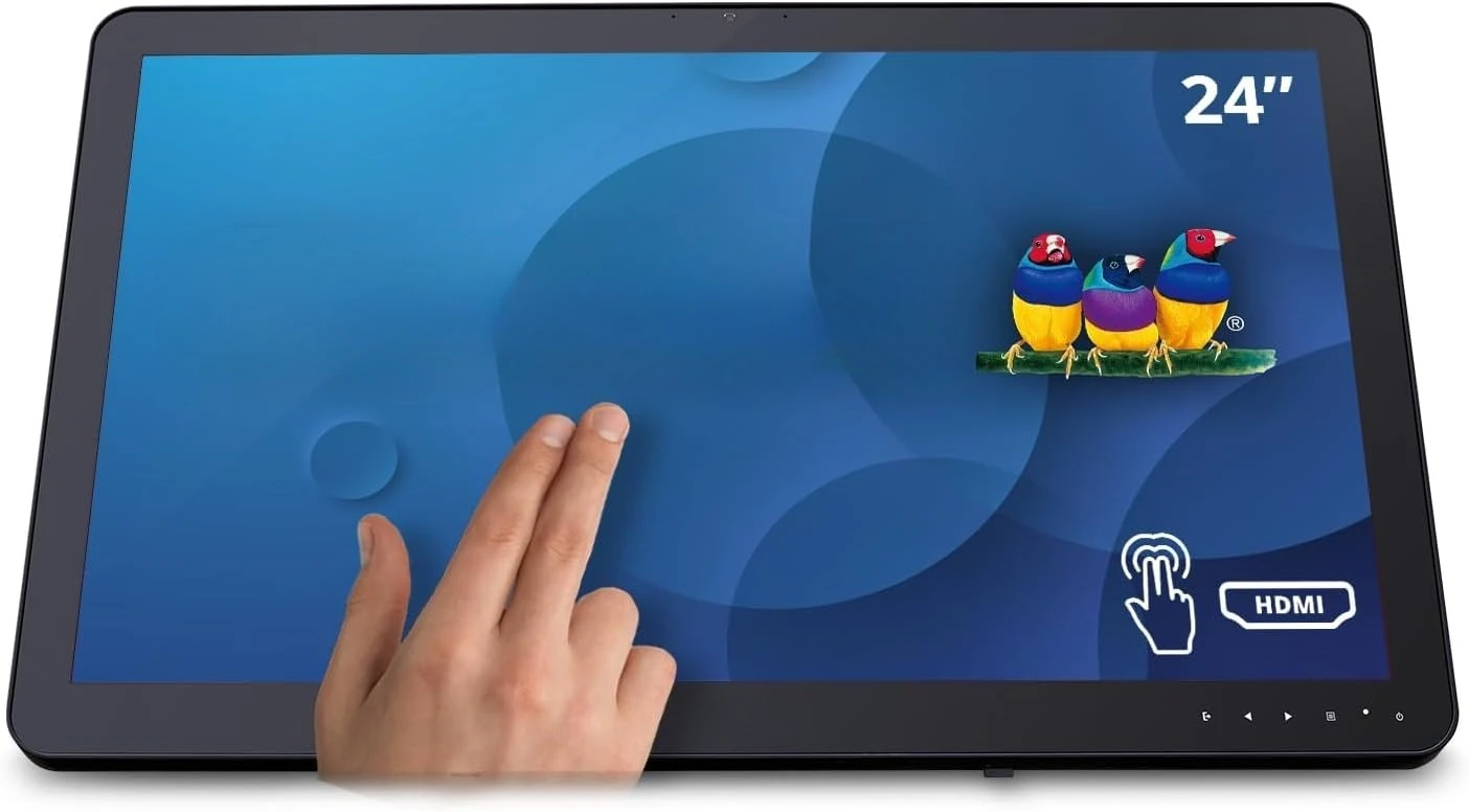 

TD2430 24-дюймовый 10-точечный монитор с несколькими сенсорными экранами 1080p, HDMI и DisplayPort