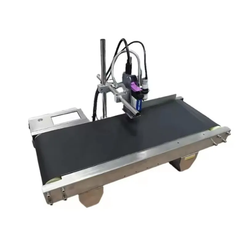 Automatic Online Thermal Inkjet Printer Conveyor 600dpi Resolution Fast Dry Ink for Label Card Paper Printing New Condition