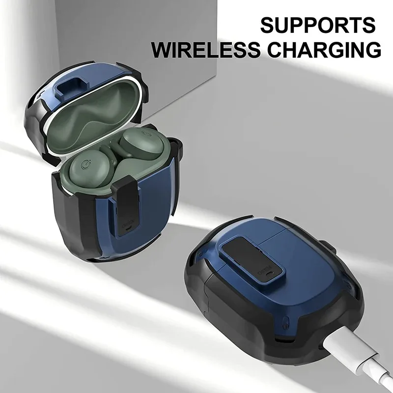 Switch Case For Google Pixel Buds 2 Shockproof Earphone Protective Shell Cover Case For Google Pixel Buds A With Hook Keychain