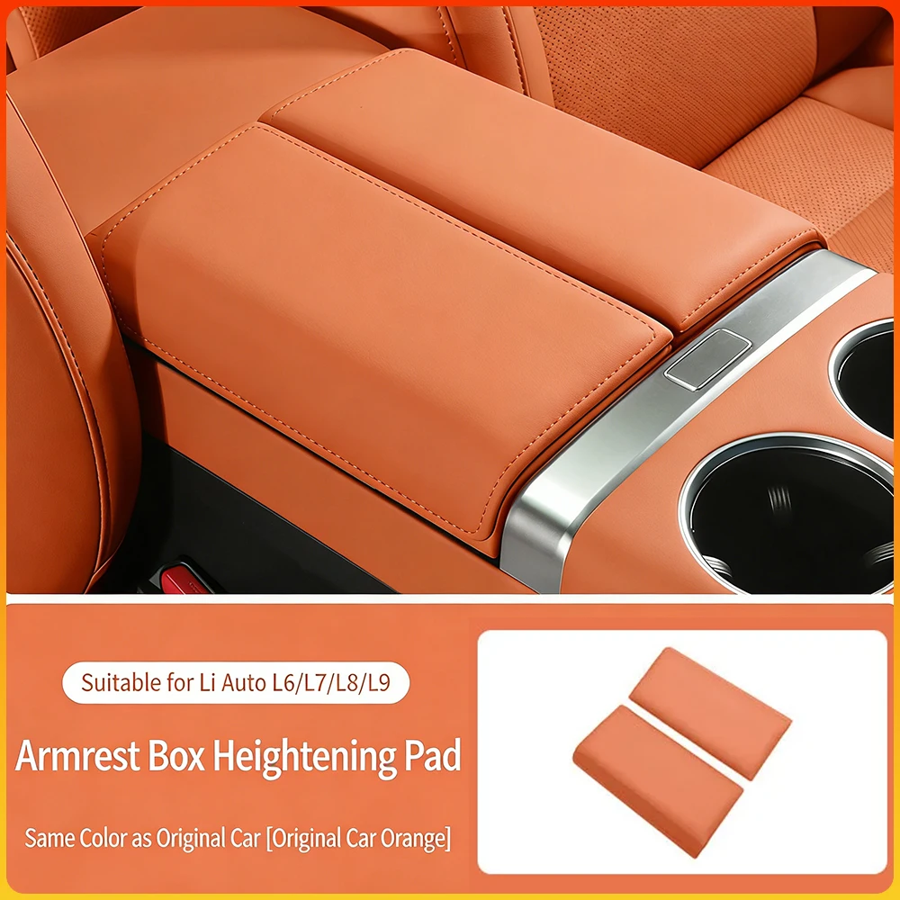 

Car Armrest Box Protective Cover for Li Lixiang L6 L7 L8 L9 Ideal Armrest Box Height Increase Leather Scratch-Resistan Pad