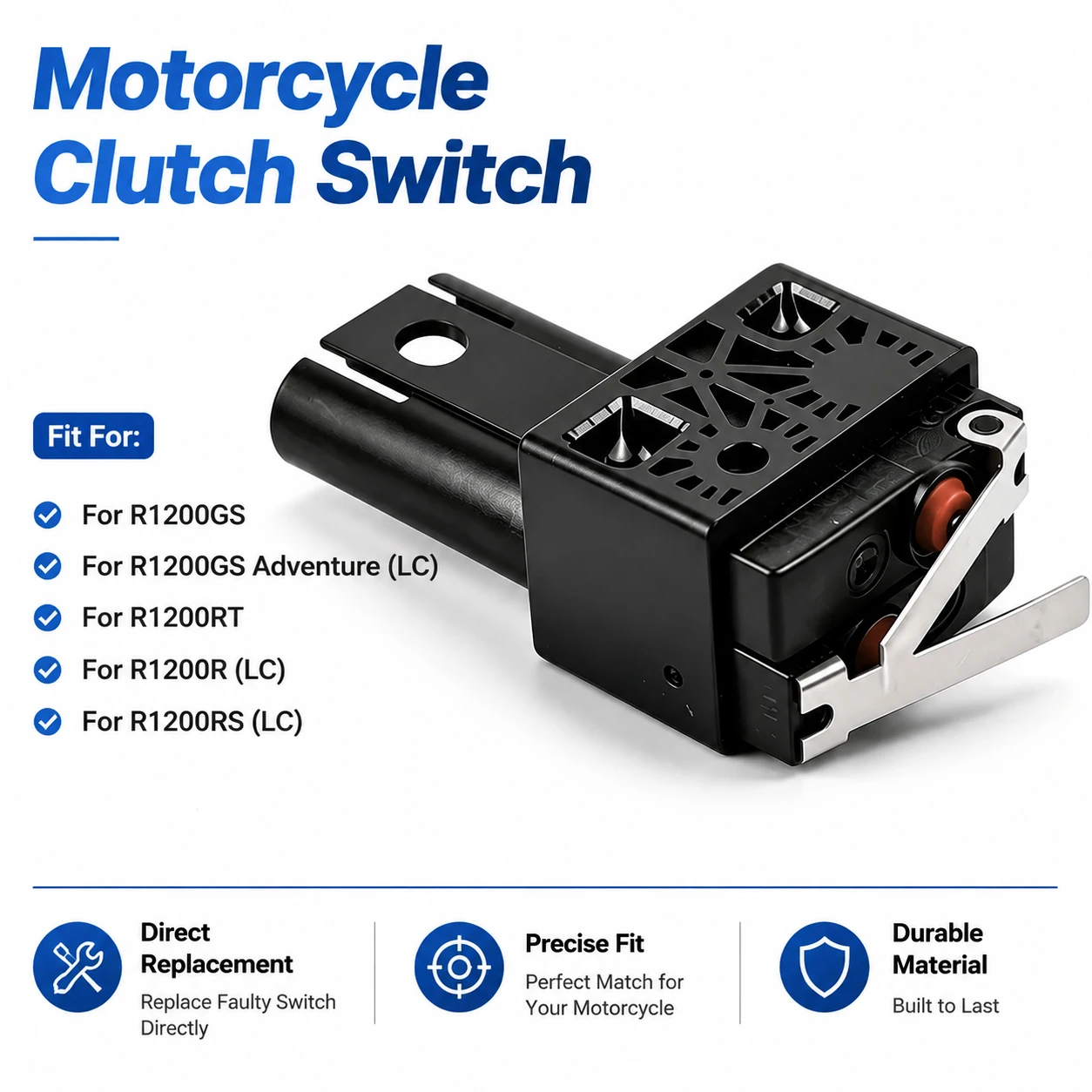 Clutch Control Microswitch Motorcycle Accessories For BMW R1200GS Adventure R1200RS R1200RT R1200R R 1200 GS RT RS LC 2014-2022