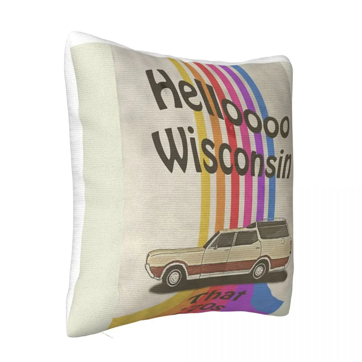 Hello Wisconsin Cushion Cushions Cover 45X45 Cushions Cover Pillow Case Pillow Cover