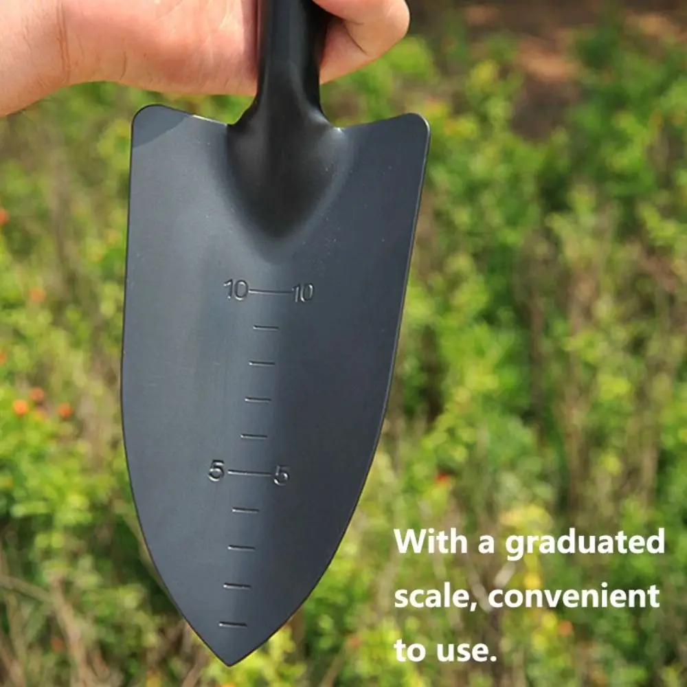 

Portable With Scale Gardening Spade Bonsai Soil Weeding Garden Shovel Integrated Digging Small Shovel Agricultural