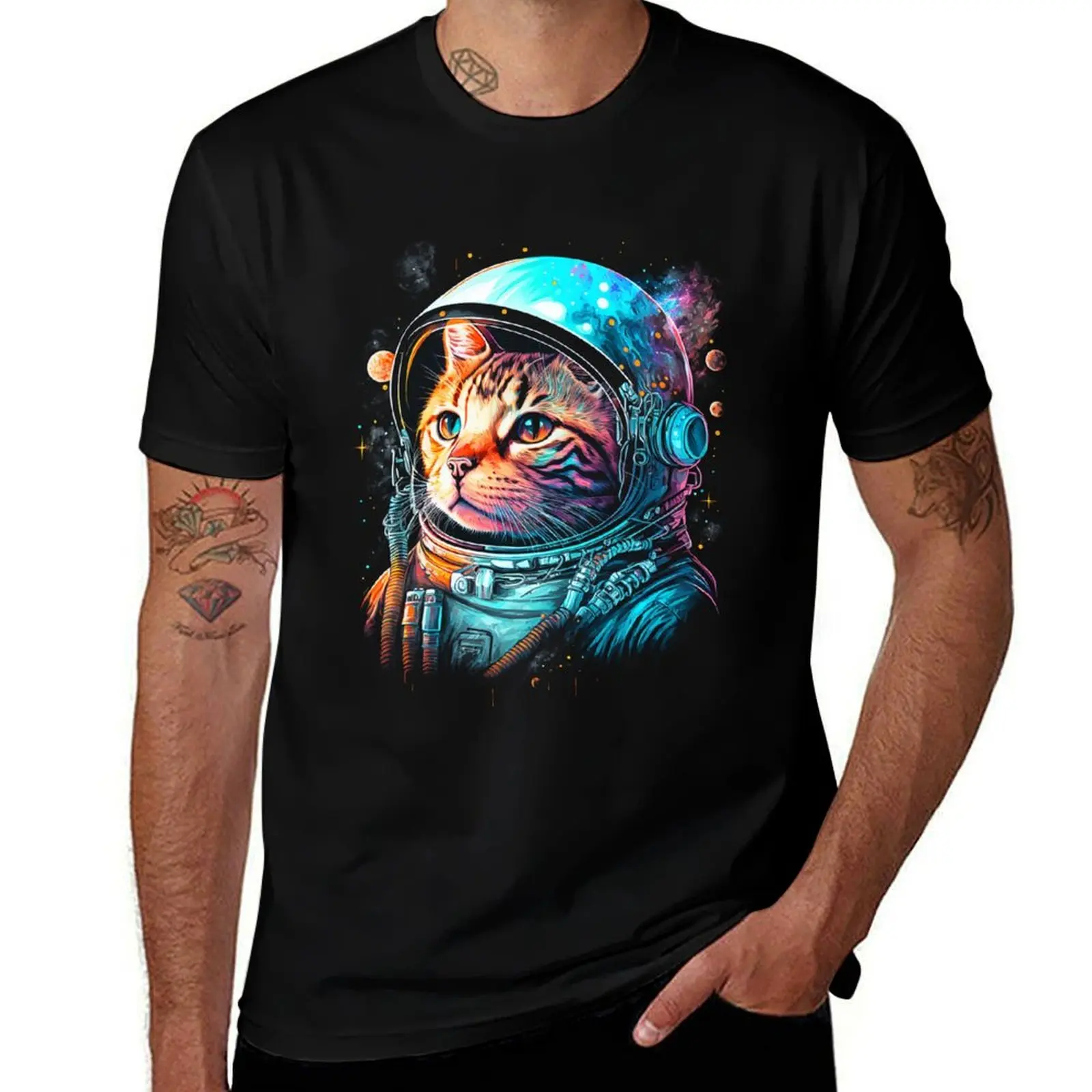 

for print shirts cat t astronaut T-Shirt custom man pack t shirt cotton man shirt t luxury