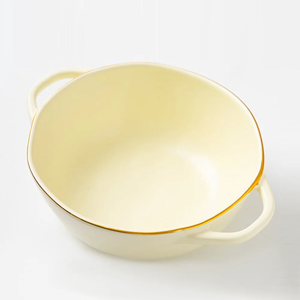 

Decorative Serving Bowl Baking Dish Bowls Ceramic Dishes Soup Porcelain Kitchen