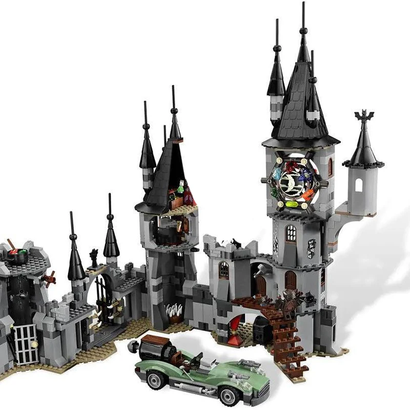 949PCS Monster Fighters Vampyre Castle Building Blocks Halloween Street View Architecture Model Architecture Brick Toy Kid Adult