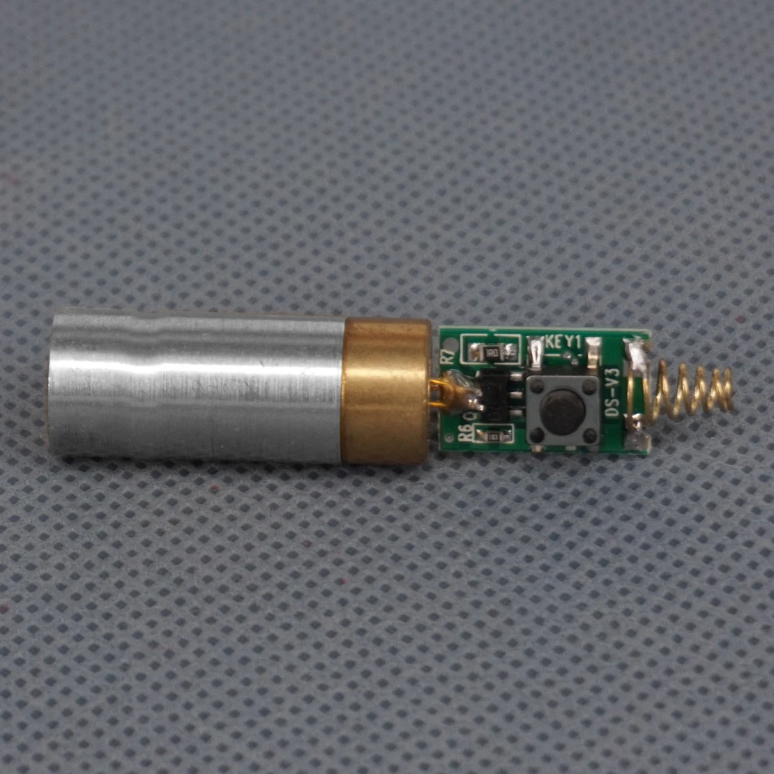 LETAOSK 532nm 50mW Gold for Green Laser DOT Module Diode with Light Free Driver & Spring For LAB Steady Working