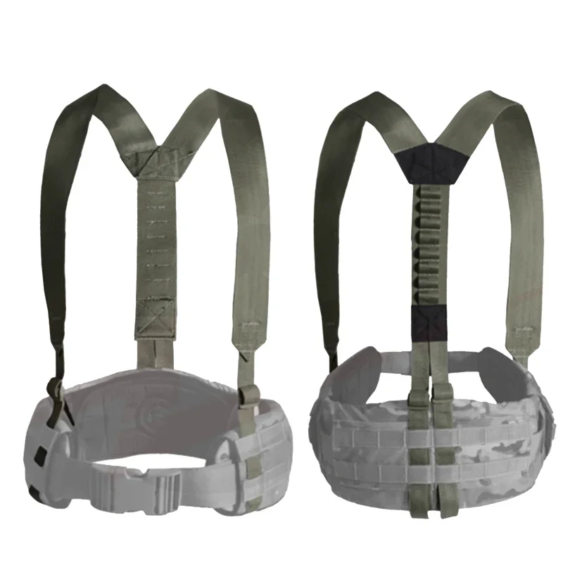 Tactical Girdle Strap Airsoft Multicam Waist Strap Gear Braces Function Harness Sling Waist Strap Accessory