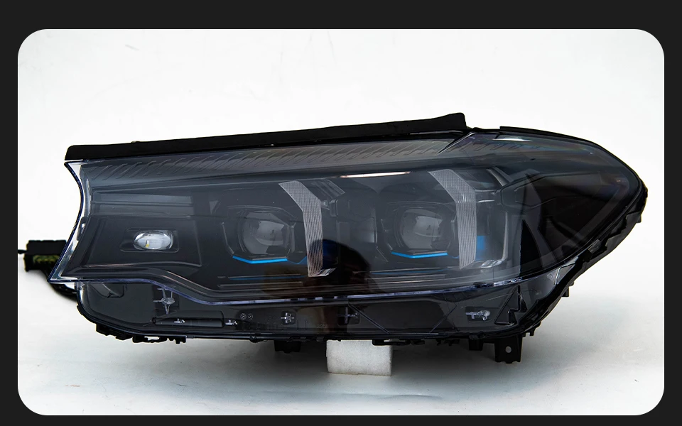 AKD LED Car Lights for BMW 5 Series G30 2017-2020 G31 525i 530i 535i G38 Headlight Projector Lens Head Lamp DRL Signal Auto Accessories