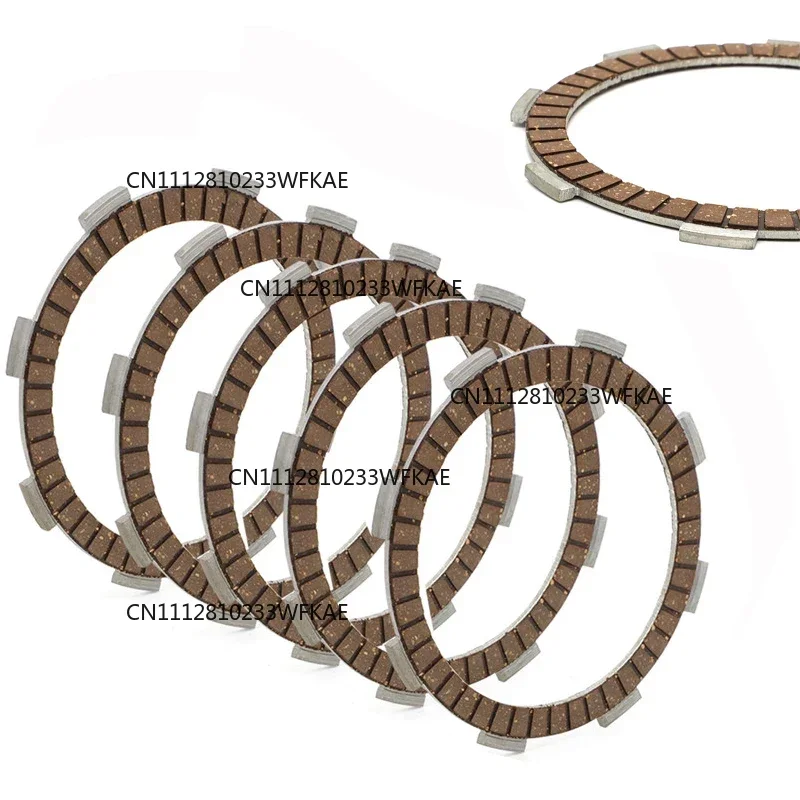 PIT BIKE CLUTCH PLATES for YX140 ZONGSHEN LIFAN YX 140cc 150cc 160cc CWR WPB M2R Clutch Friction Disc Plate Kit 5 Piece