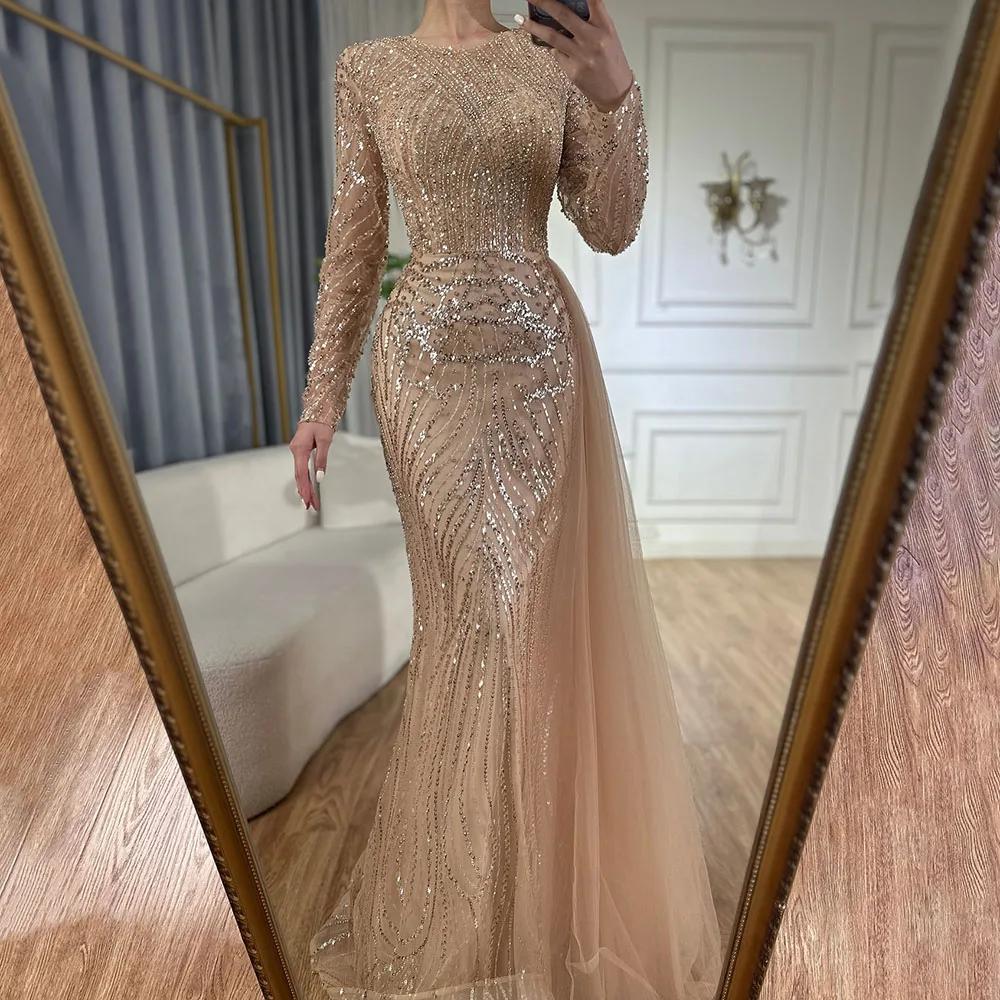 bow back mermaid dress Cut-Out Long Mermaid Prom Dress with Shoulder Bows Atlantic Blue / Small