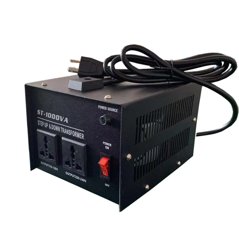 

Power Transformer 1000W Japanese Household Appliances Use 220v To 100v Regulated Power Transformer.