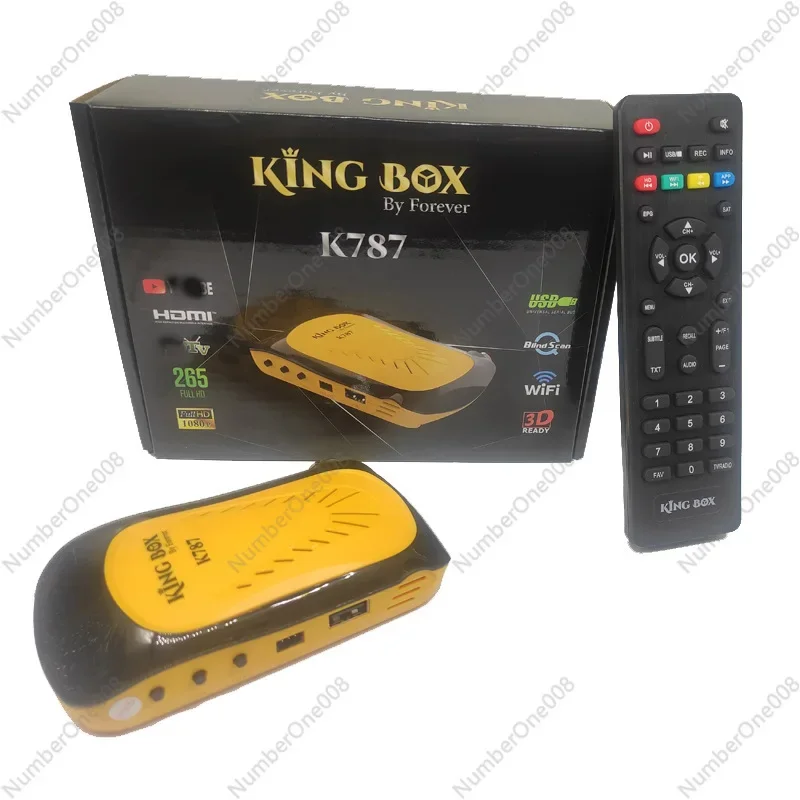 H.265 TV Set-top Box DVB S2 Receives High Definition Satellite Signal Forever Decoder