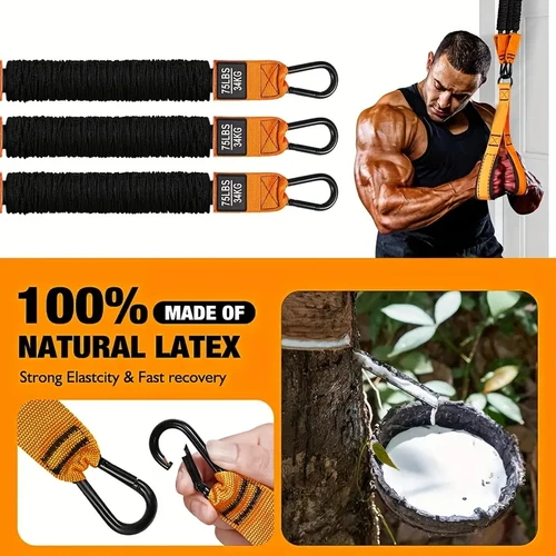 Imagen 2 del producto Cinturón de asistencia deportiva, equipo para el hogar, cuerda de tensión interior, cuerda elástica, extractor de cinturón auxiliar, cinturón elástico