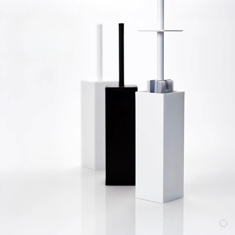 

Frost Mountain Japan imported toilet brush square household no dead ends anti-splash brush toilet special cleaning brush