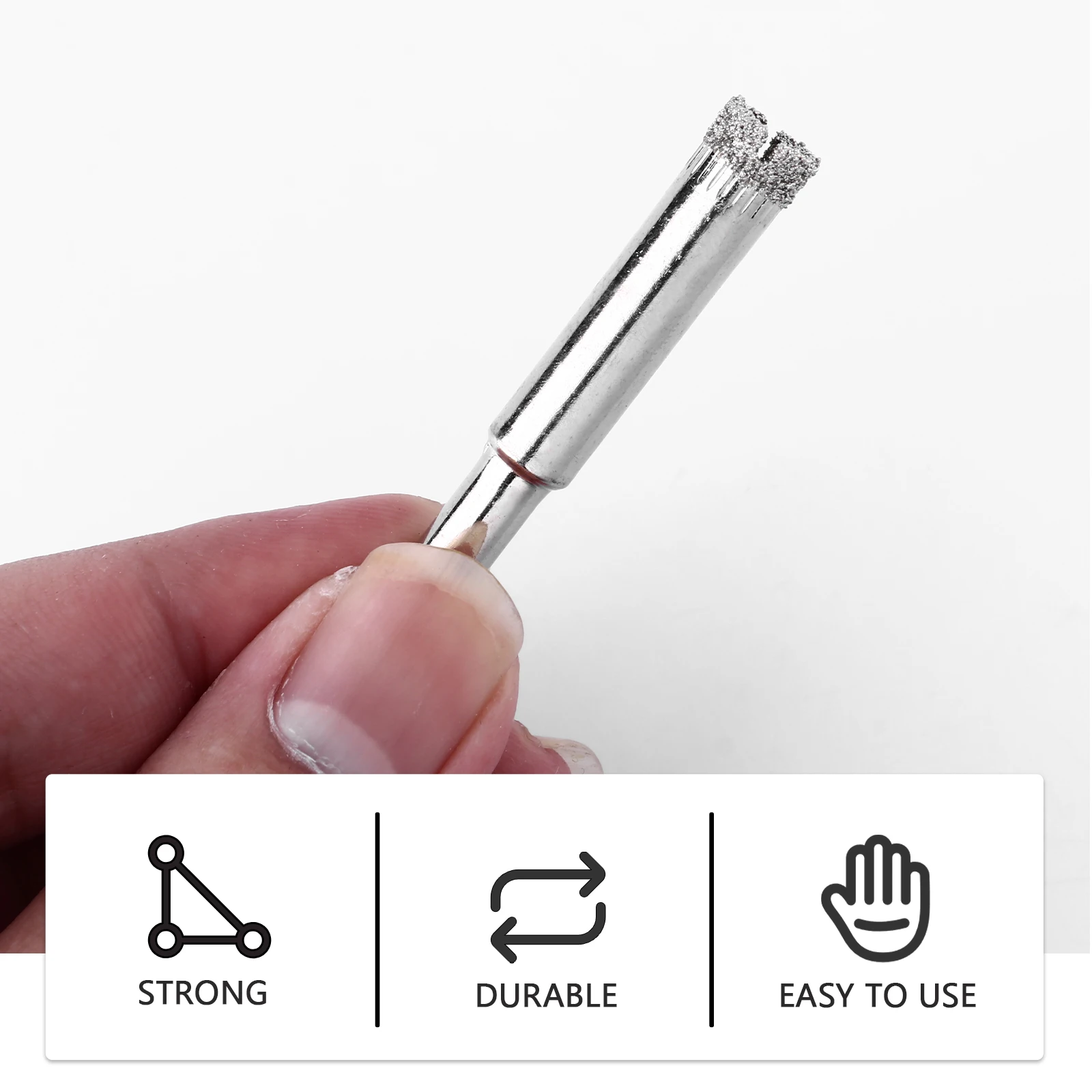 

10pcs Diamond Drill Bits Hollow Core Glass Tile Ceramic Hole Opener For Granite Marble Stone Drilling Tools
