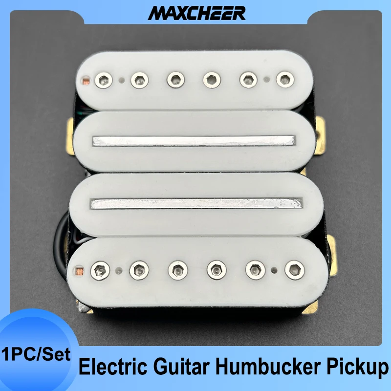 Electric Guitar Humbucker Blade/Hex Screw Adjusting Pickup with 4 Conduct Cable/Coil Splitting Dual Coil Pickup Guitar Parts