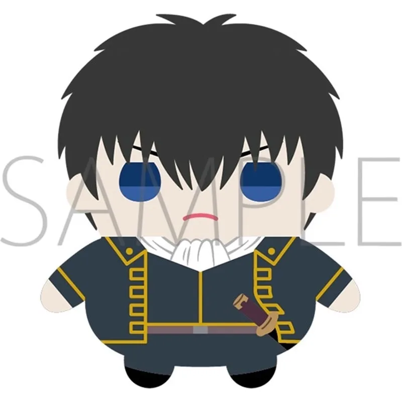 Goods in Stock Genuine MOVIC Sakata Gintoki Kagura Hijikata Toushirou Okita Sougo Shimura Shinpachi Takasugi Shinsuke Plush Doll