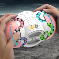Rotation Finger Magical Bean Magic Cube Mind Brain Teaser Game Fingertip Fidget Toy Decompression Stress Relief Toy