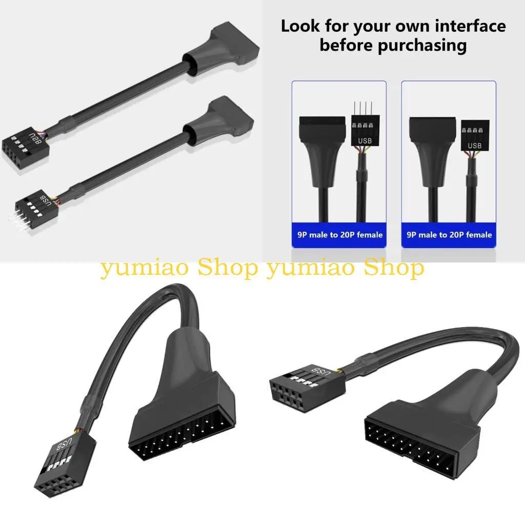 

587B USB 3,0 в 2,0 кабель конверсии для соединения между современными материнными платами