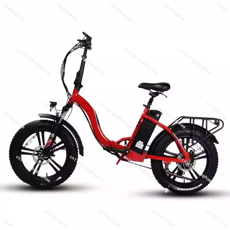 

Folding small 20-inch scooter driving aluminum alloy battery car