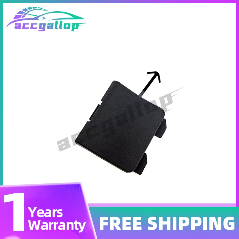 For Mitsubishi ASX Rear Bumper Trailer Cover Tow Hook Cap Unpainted