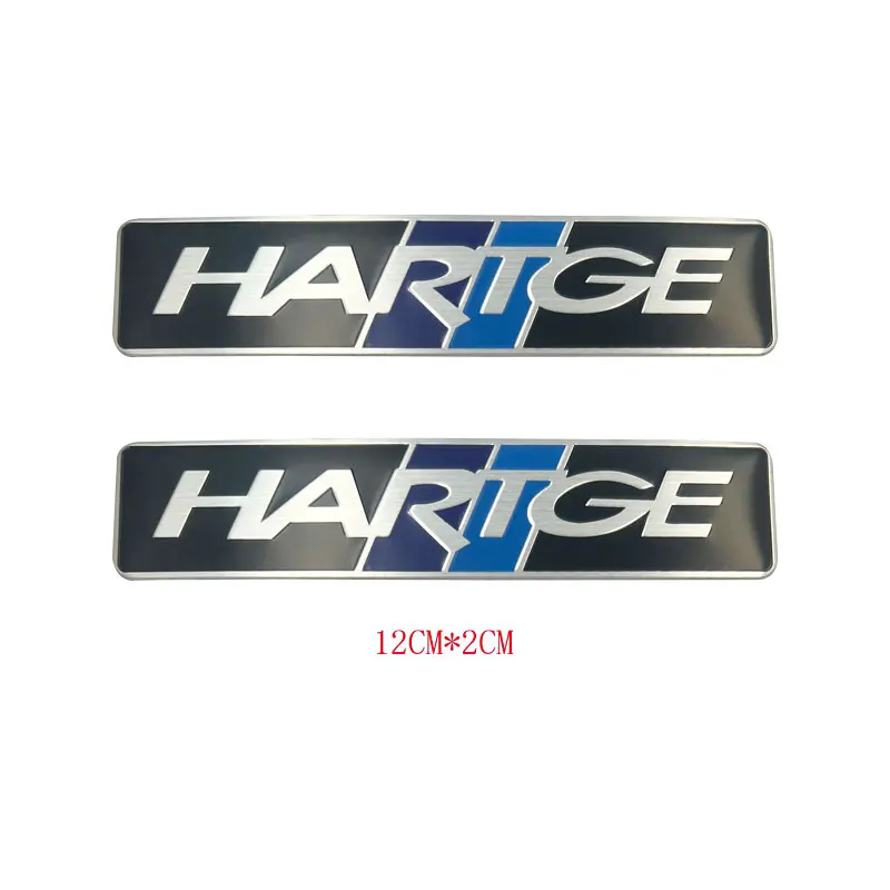

New aluminum sticker HARTGE Emblem Sticker For Germany Modified RANGE ROVER decorative label Car Styling Badge