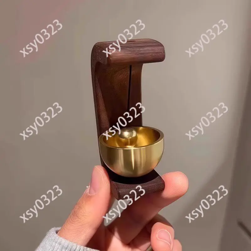 Wooden Wind Chime Suction Door Bell Creative Hanging Ornament Entry Reminder for Home