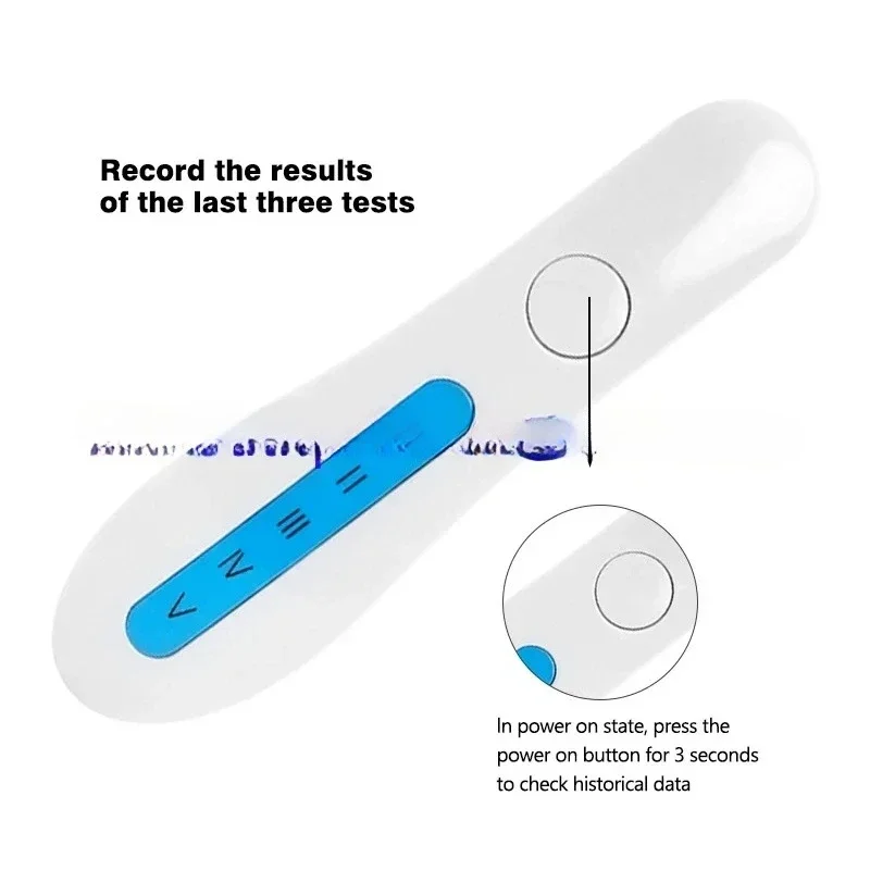 Automatic Plasma Skin Analyzer Detector Fitzpatrick Laser Melanin Testing Skin Reader for Skin Tone Sensor Type