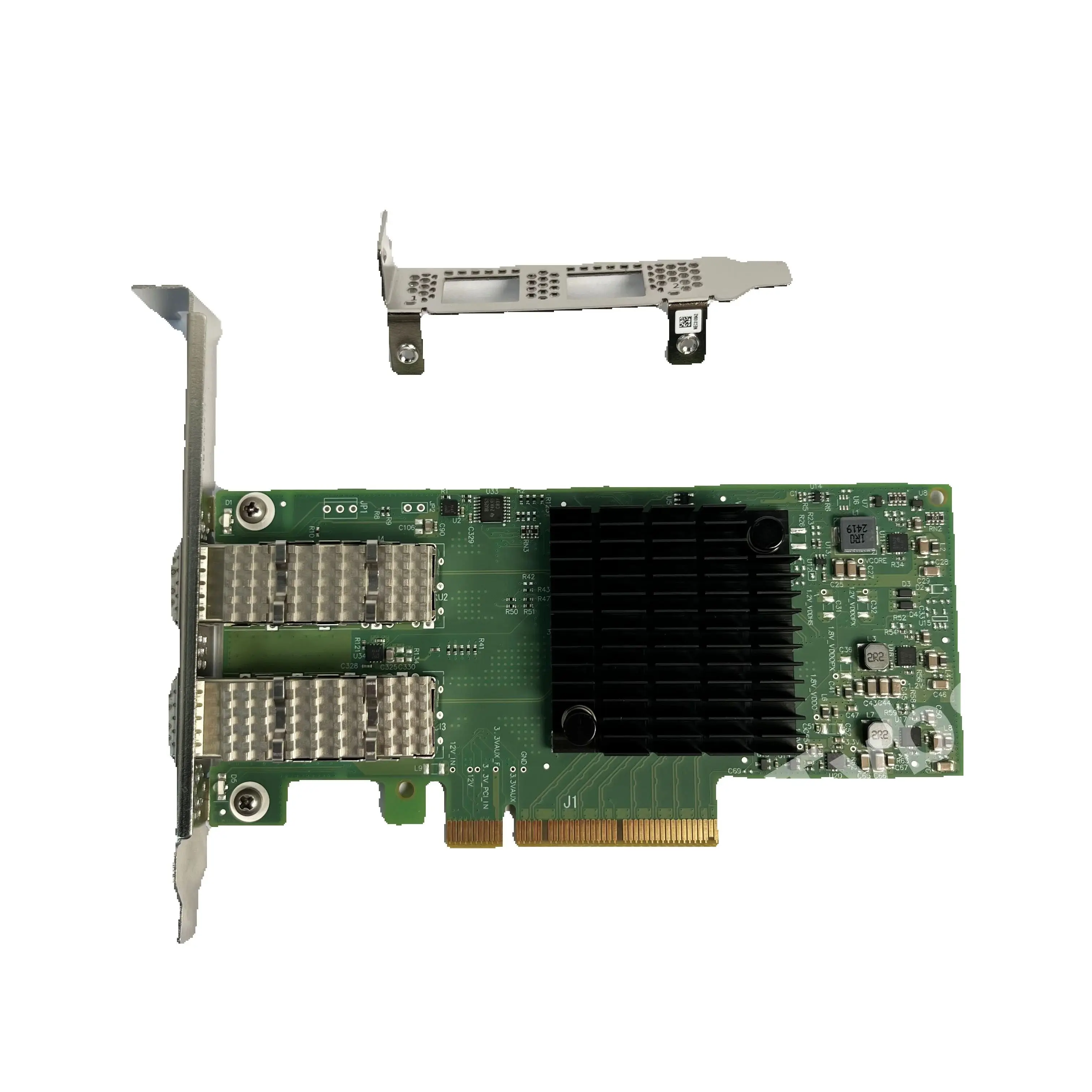 Mellanox MCX4121A-ACUT 25GbE PCIe 네트워크 카드 SFP28 포트