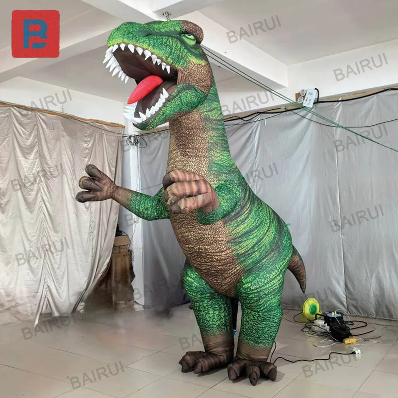 

Надувные динозавры, реалистичные модели животных, с воздуходувками, для оформления мероприятий на открытом воздухе в торговых центрах и на площадях.