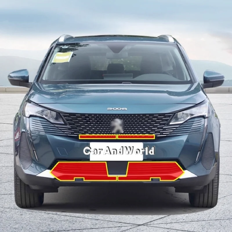 

Автомобильная сетка для защиты от насекомых, вставка передней решетки, сетка для резервуара для воды, защитный аксессуар для двигателя для Peugeot 408 408X 4008 508L 2008 5008