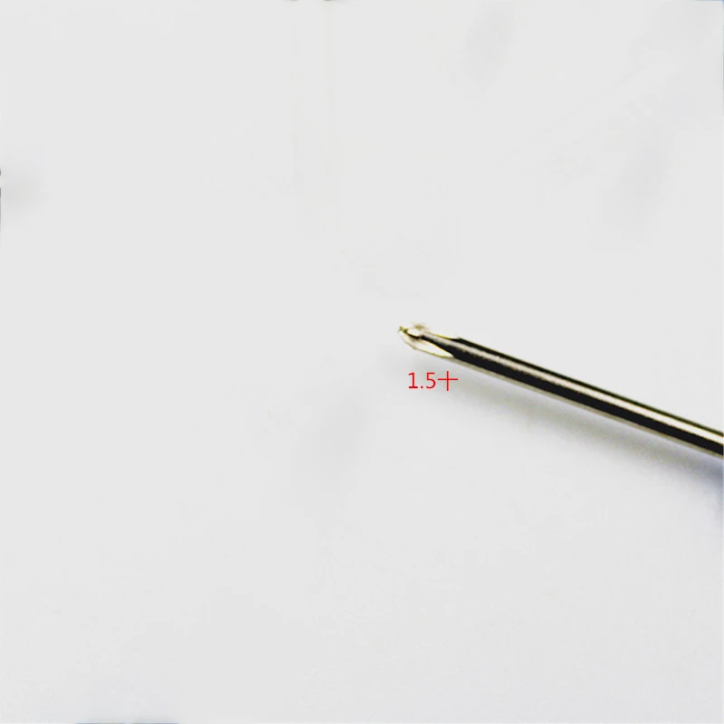 1Pc 1.5MM Screwdriver Cross Screwdriver Repair Transparent Handle Metal Screw Driver Disassemble Tool For Mobile Phone