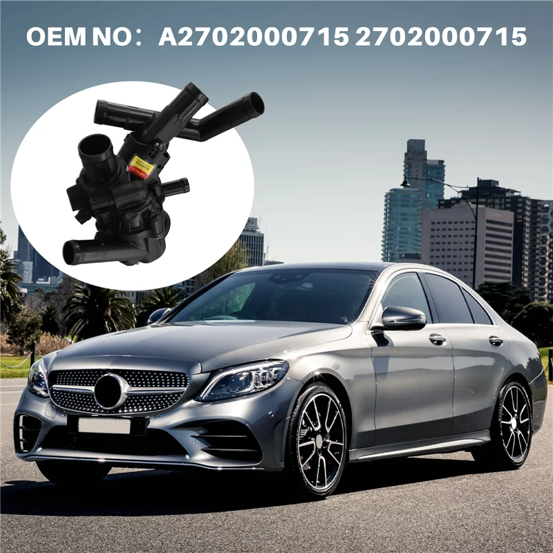 메르세데스 벤츠 엔진 냉각 시스템 부품용 A33K-냉각수 온도 조절기 2702000715